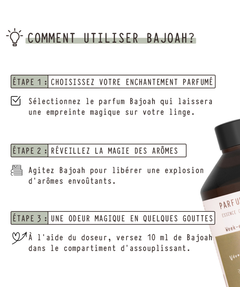 PARFUM DE LESSIVE 500 ml